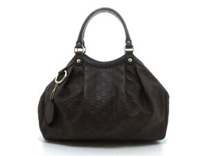 Gucci Sukey Tote Bag Gucci Guccissima Dark Brown